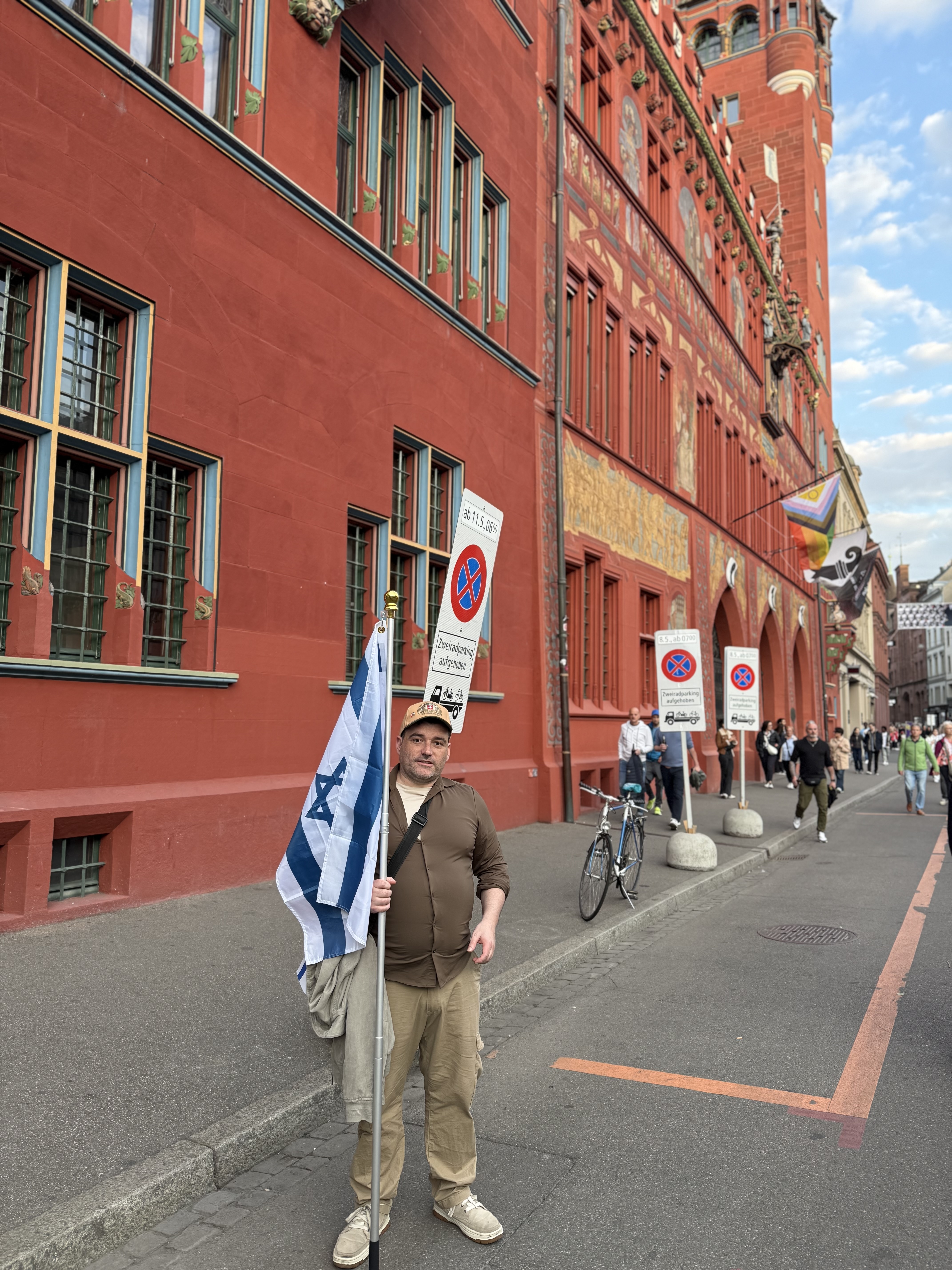 Gegendemonstrant 