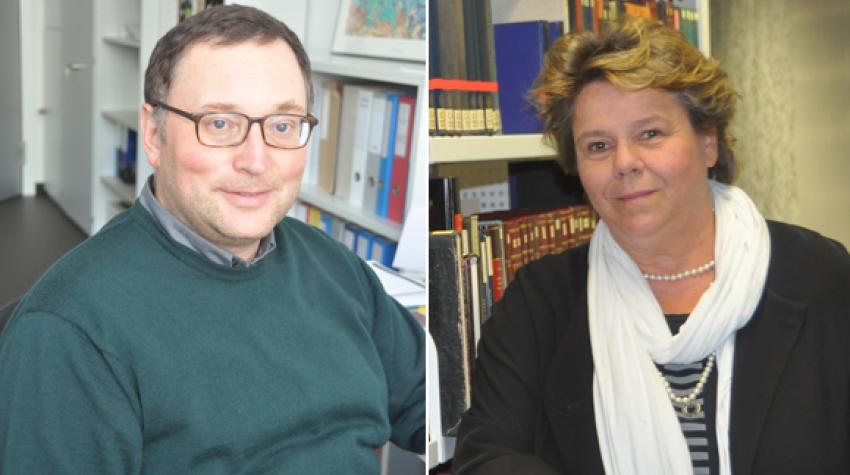 Verena Lenzen und Simon Erlanger