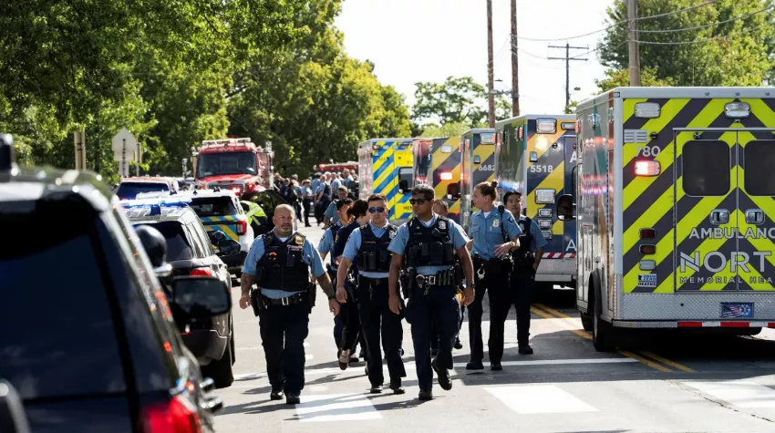 Polizisten in Minneapolis