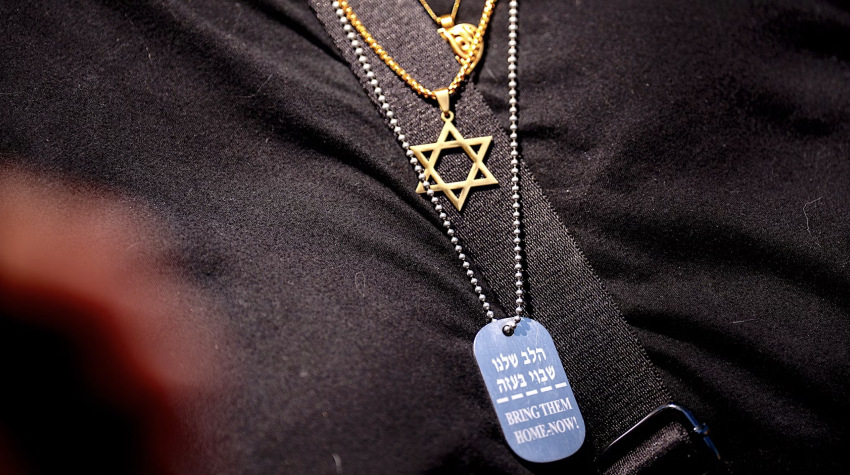 Davidstern und Dog Tag
