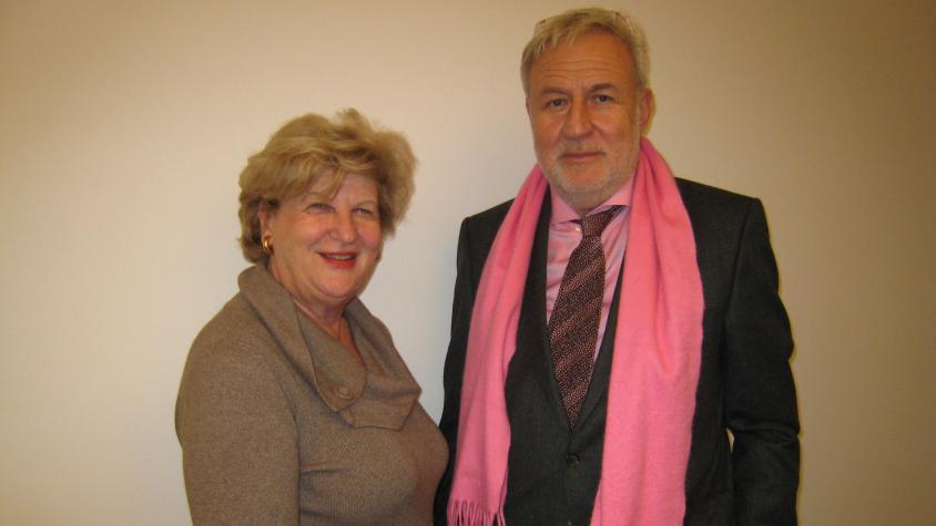 Shella Kertész und André Bollag