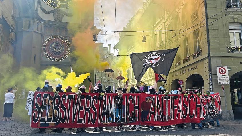 Unbewilligte Demonstration